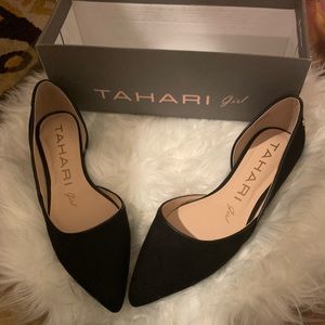 New black flats Tahari girl size 7.5 women